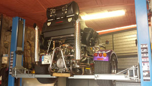 Trike reparació-2 en automecánica Hidraulica Calvet